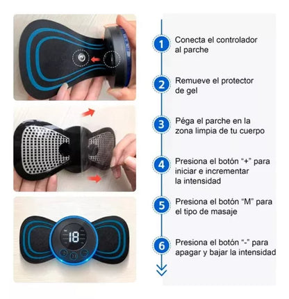 MINI MASAJEADOR ELECTRICO RELAXPRO + ENVIO GRATIS